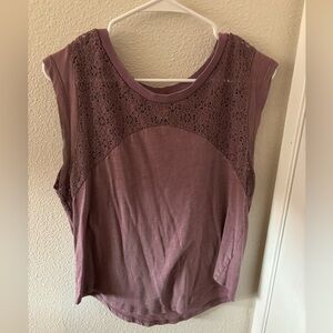 Purple Mossimo Top, Medium